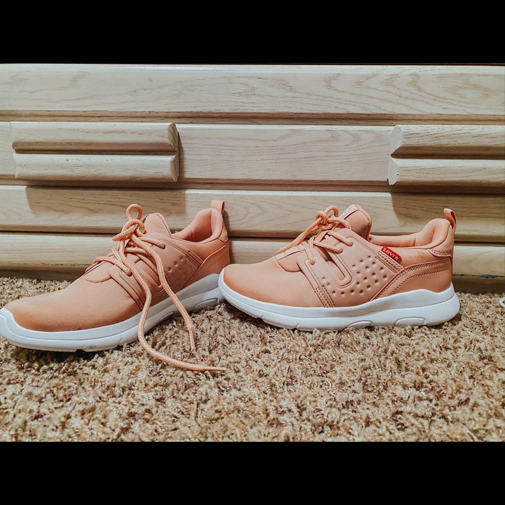 Pink Levi shoes